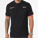 Porsche Motorsport Men's Official Black Polo Shirt