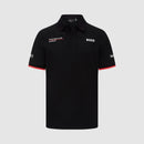 Porsche Motorsport Men's Official Black Polo Shirt