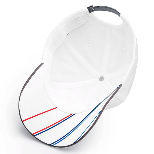 BMW Motorsport White M-Sport Baseball Cap by Puma