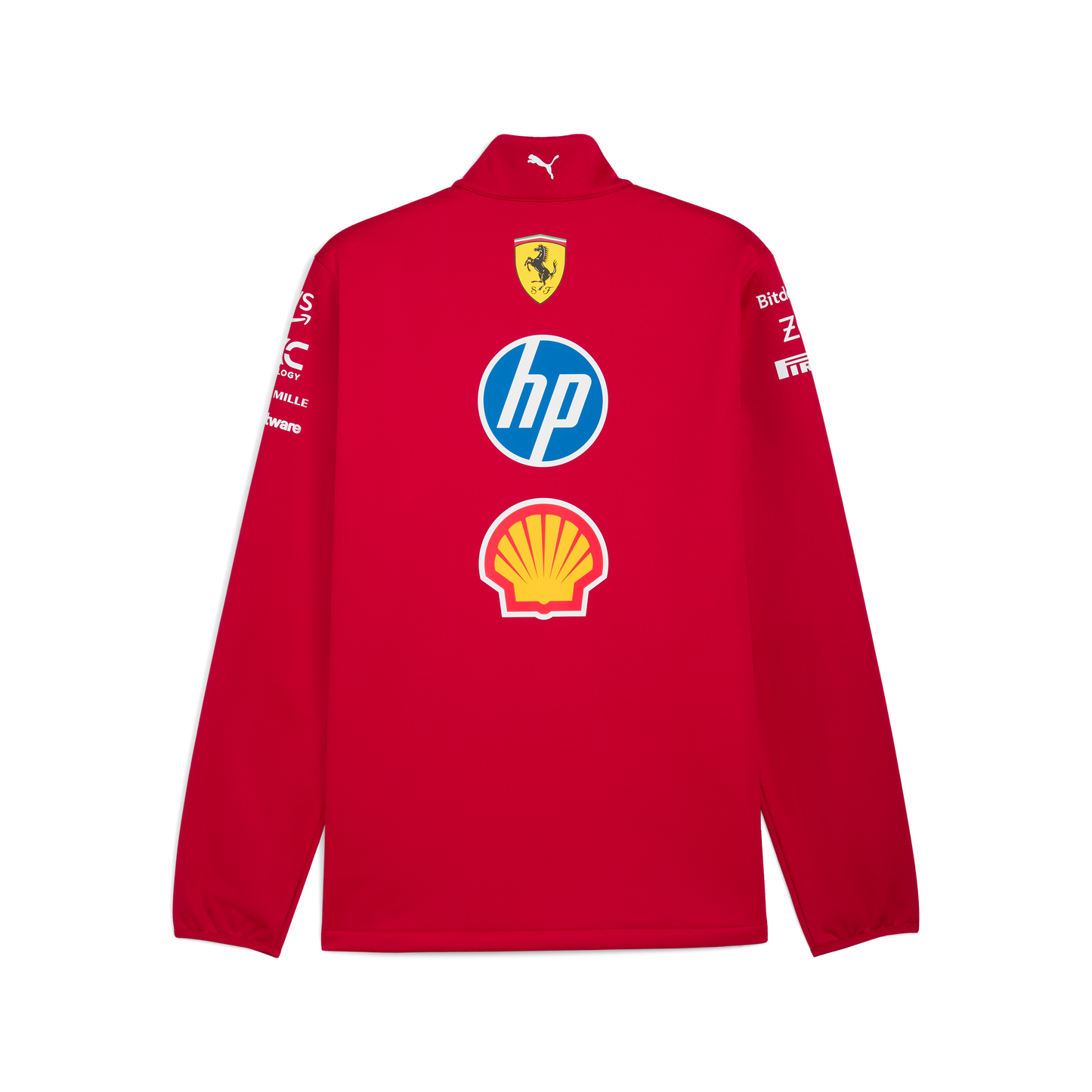 Ferrari Official F1 Men's Team Softshell Zip Jacket by Puma