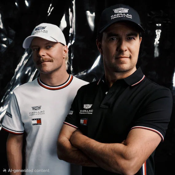 Cadillac F1 Team Tommy Hilfiger Black Baseball Cap