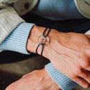 24H Le Mans Official Silver Steering Wheel Bracelet by The Mechanists - Trackside Gear Australia