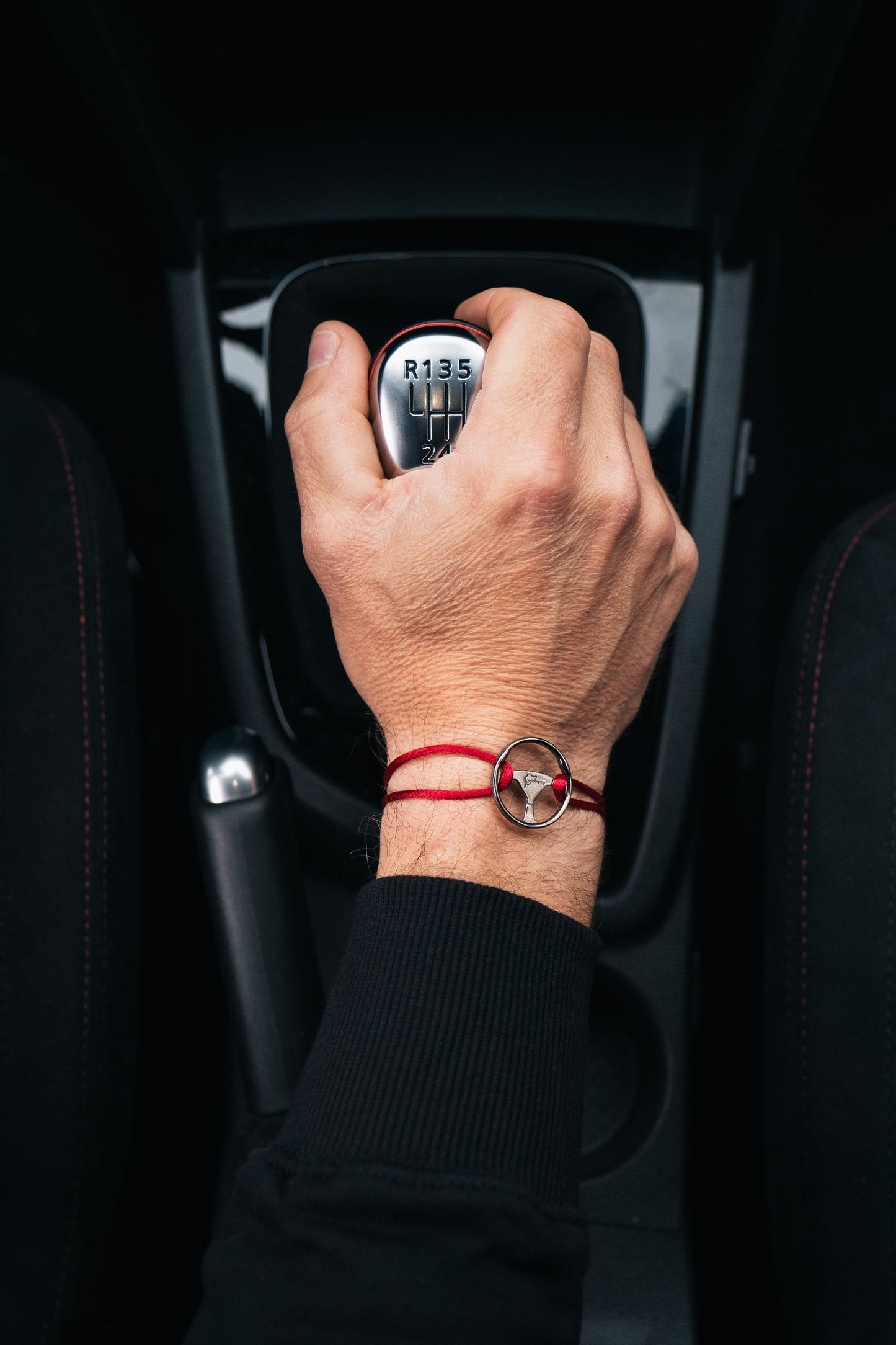 Nurburgring Official Silver Steering Wheel Bracelet by The Mechanists - Trackside Gear Australia