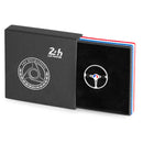 24H Le Mans Official Silver Steering Wheel Bracelet by The Mechanists - Trackside Gear Australia