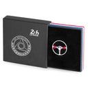 24H Le Mans Official Silver Steering Wheel Bracelet by The Mechanists - Trackside Gear Australia