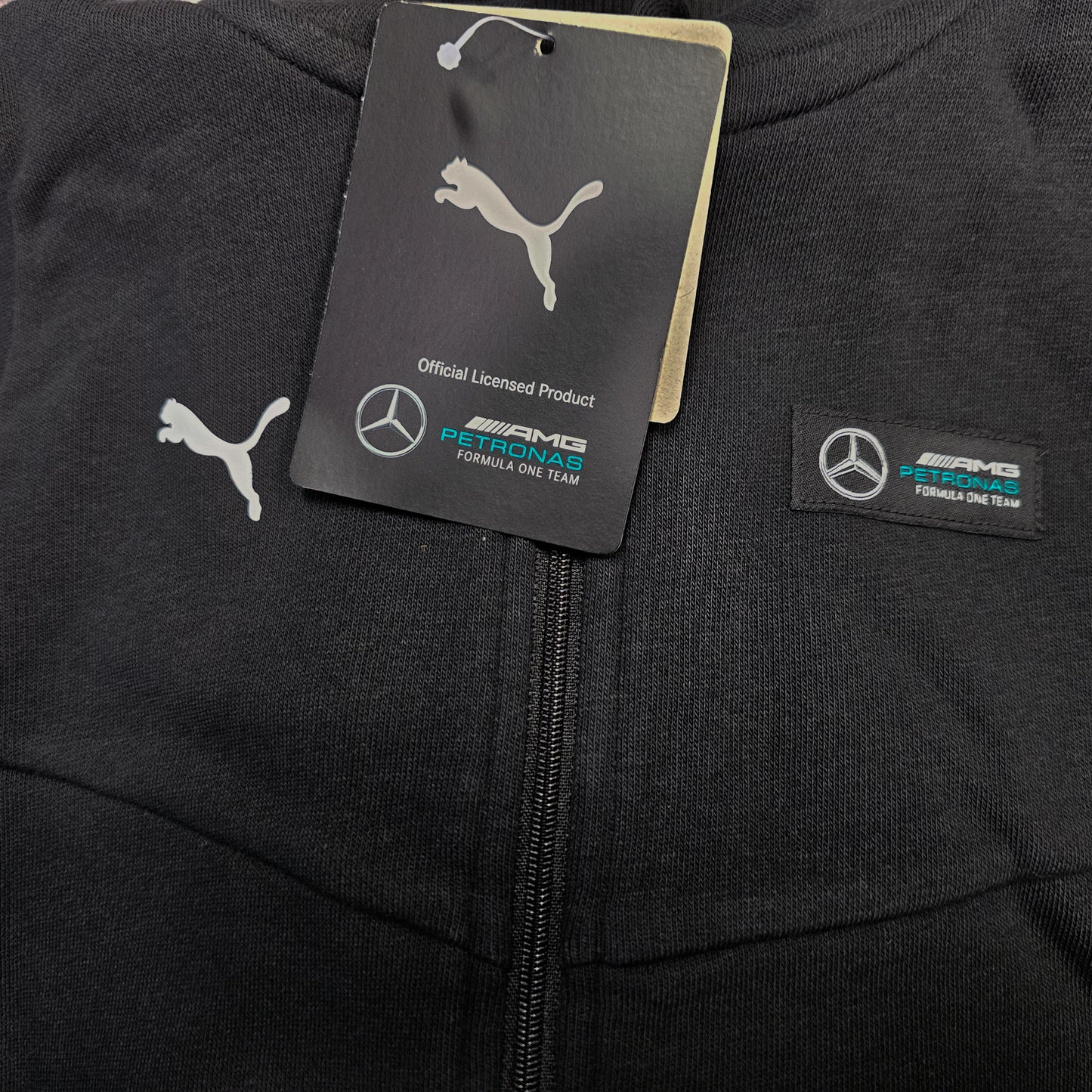 Official Mercedes Benz AMG Kids Toddlers Hoodie and Pants Set by Puma