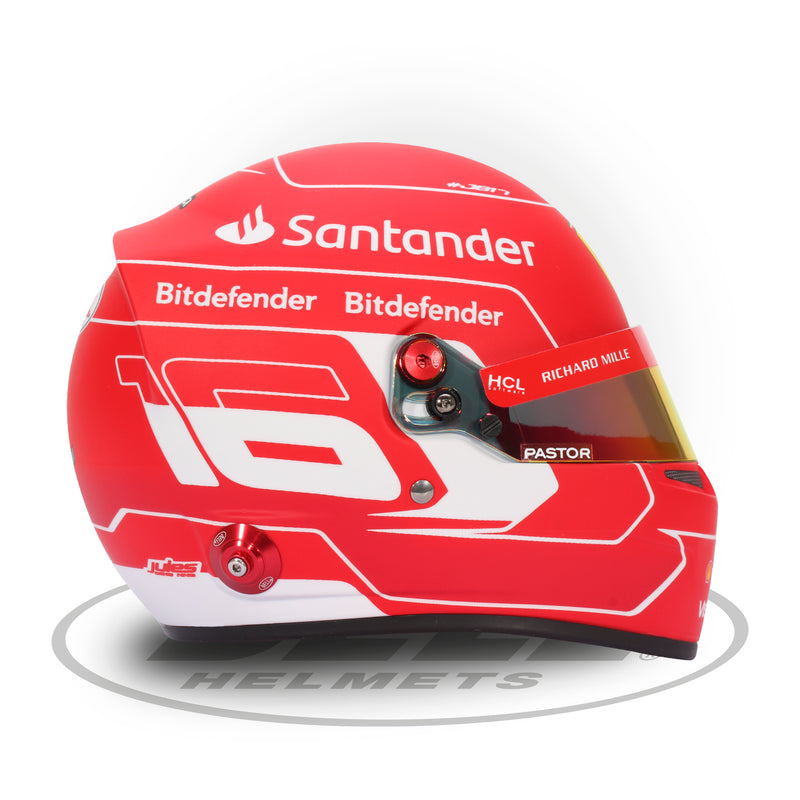 Charles Leclerc Ferrari F1 2023 1:2 Scale Replica Helmet by Bell