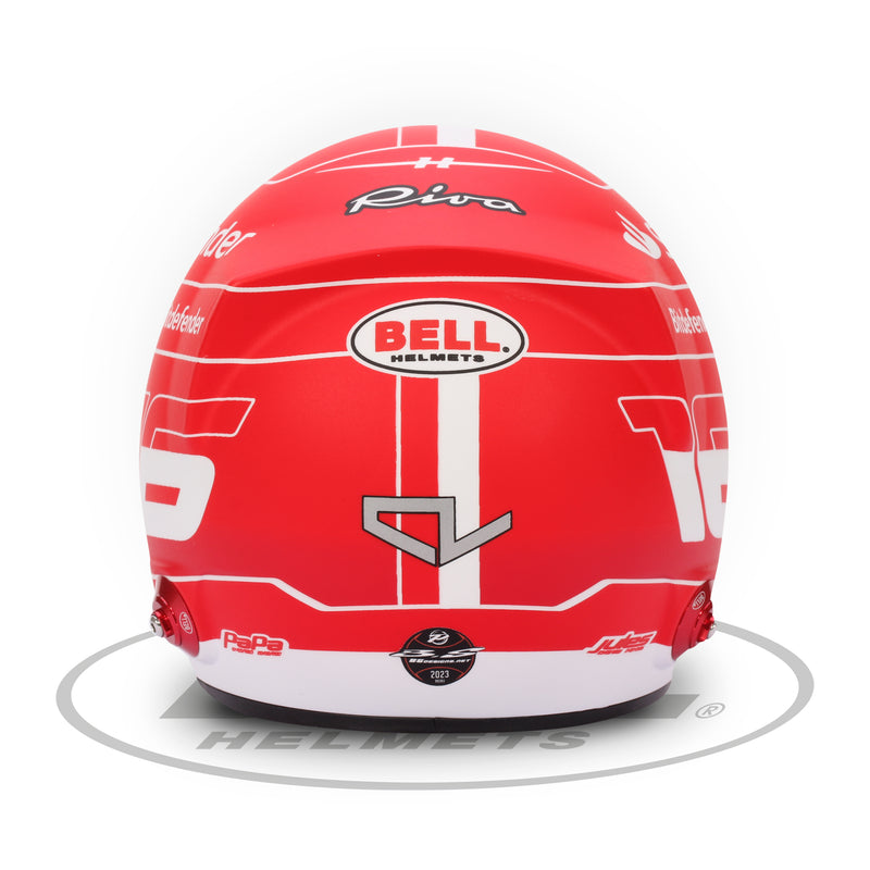 Charles Leclerc Ferrari F1 2023 1:2 Scale Replica Helmet by Bell