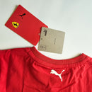 Ferrari Kids Official Shield Logo Red T-Shirt by Puma