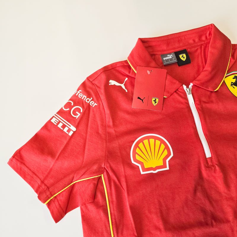 Ferrari Official F1 2024 Men's Team Polo Shirt by Puma