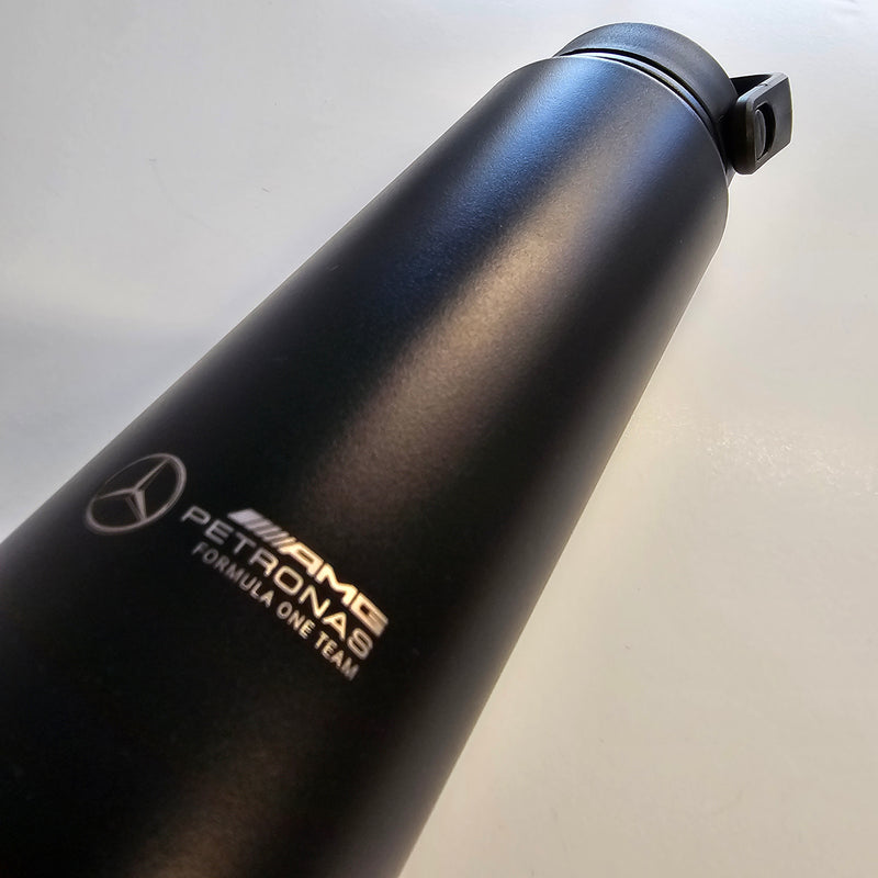 Mercedes AMG F1 Premium Black Sports Water Drink Bottle