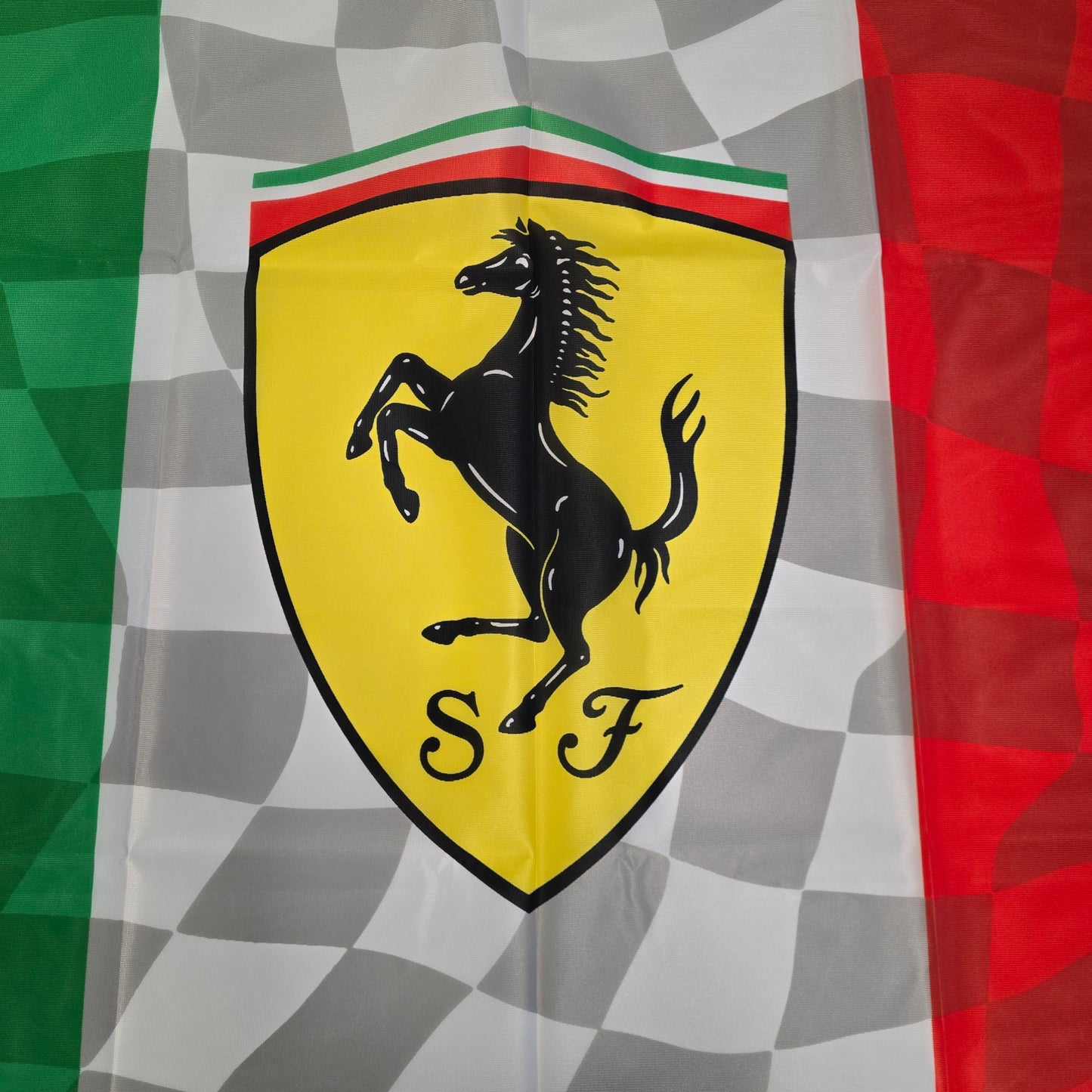 Official Ferrari Large Italian Flag