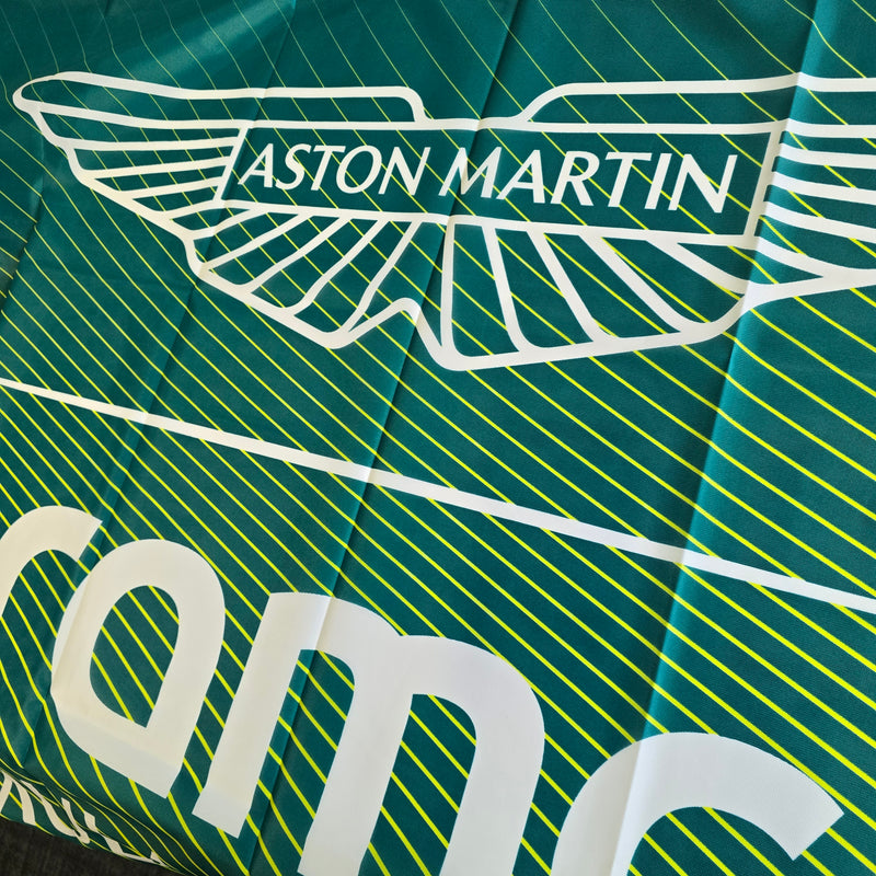 Aston Martin Racing F1 Team Official 140cm x 100cm Grandstand Flag