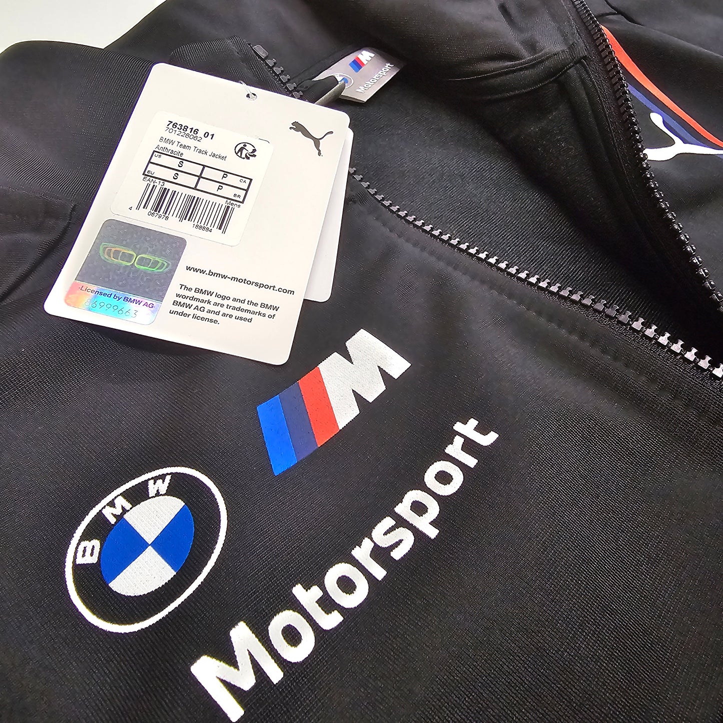 BMW M-Sport Motorsport Men's Team Track Jacket by Puma
