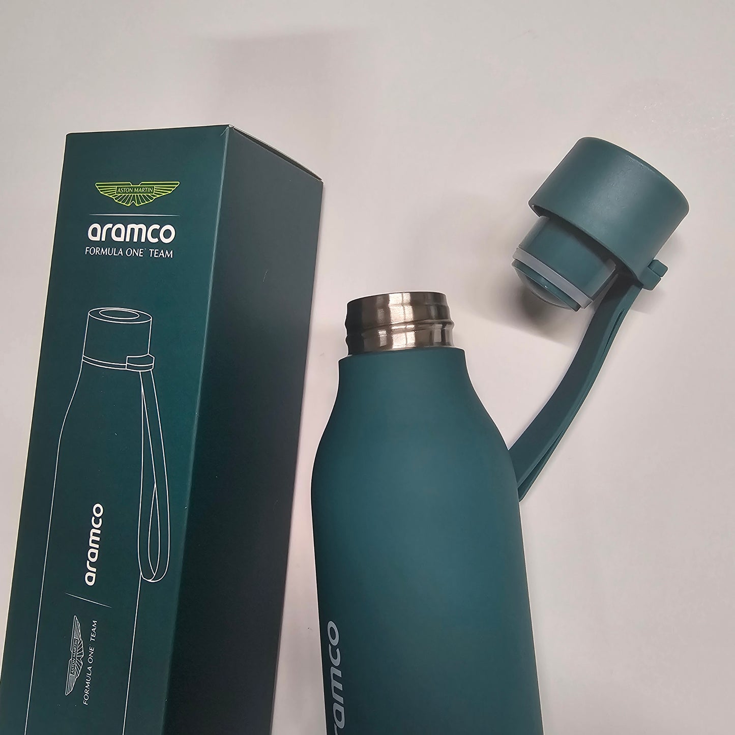 Aston Martin F1 Premium Steel 500ml Water Bottle Flask