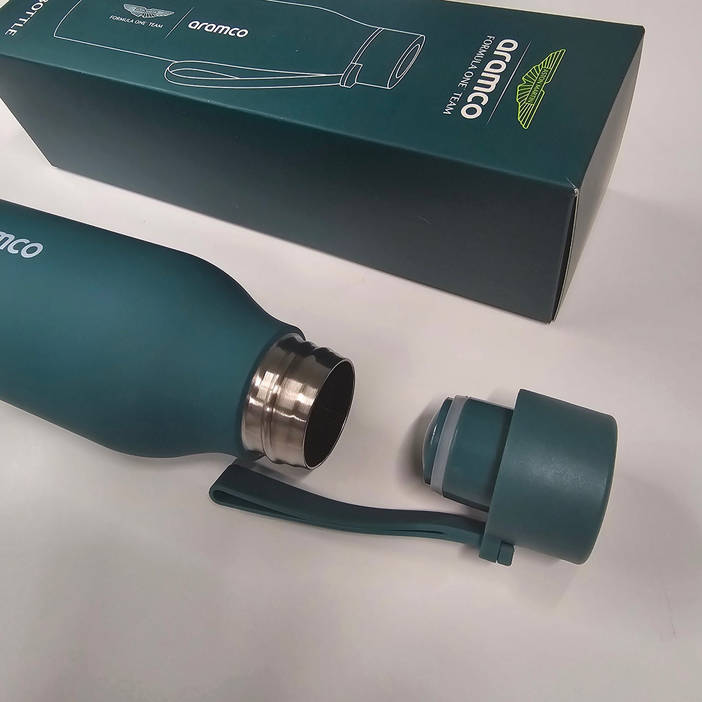 Aston Martin F1 Premium Steel 500ml Water Bottle Flask