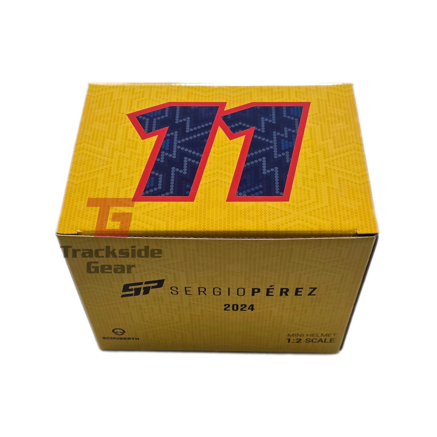 Official Red Bull Racing Formula 1 2024 Team – Sergio Perez 1/2 Scale Replica Helmet