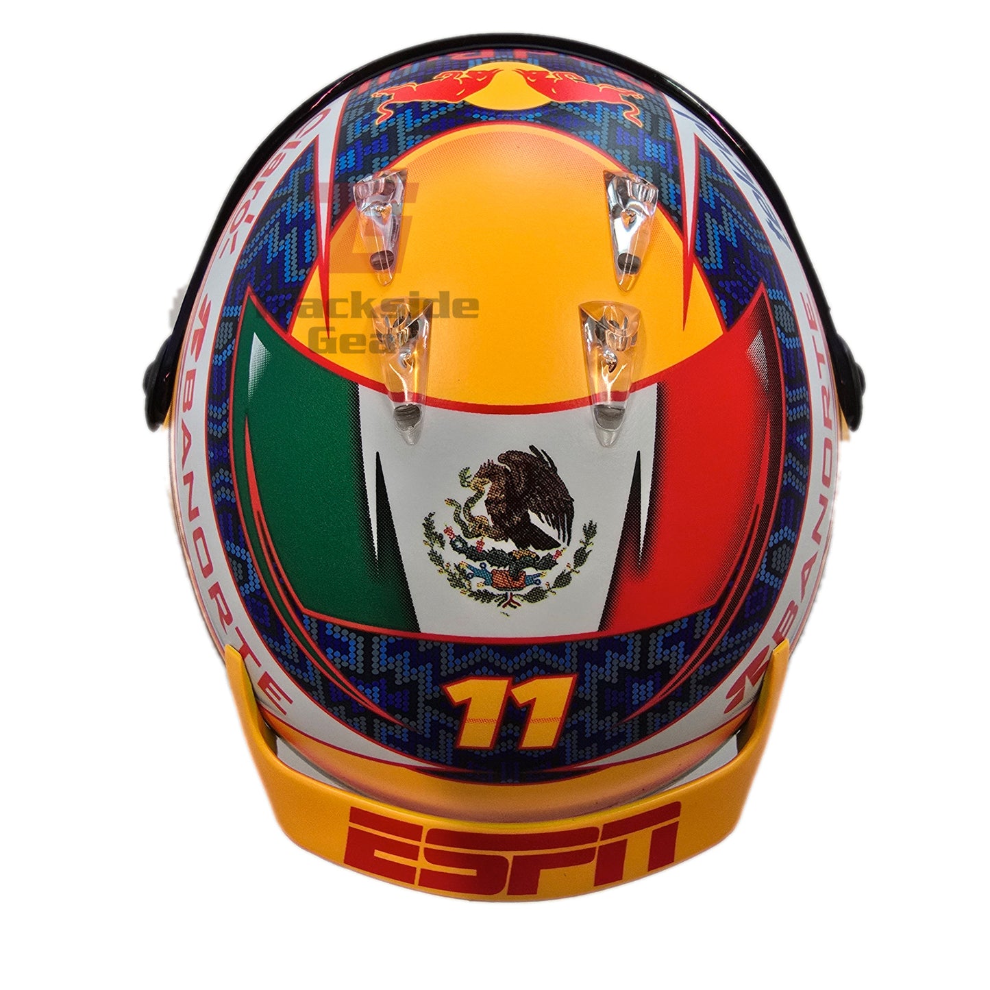 Official Red Bull Racing Formula 1 2024 Team – Sergio Perez 1/2 Scale Replica Helmet