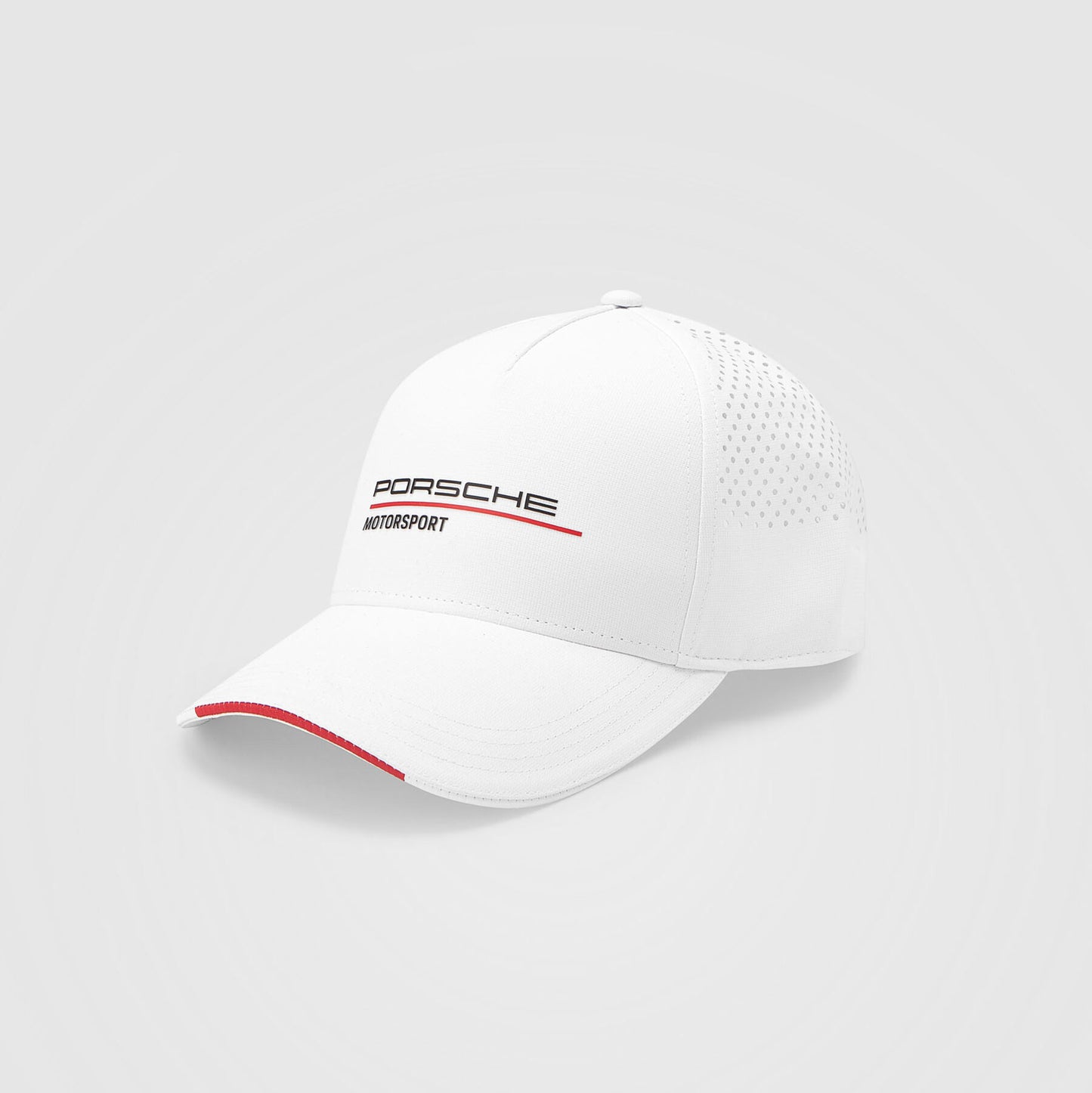 Porsche Motorsport White Snapback Baseball Cap