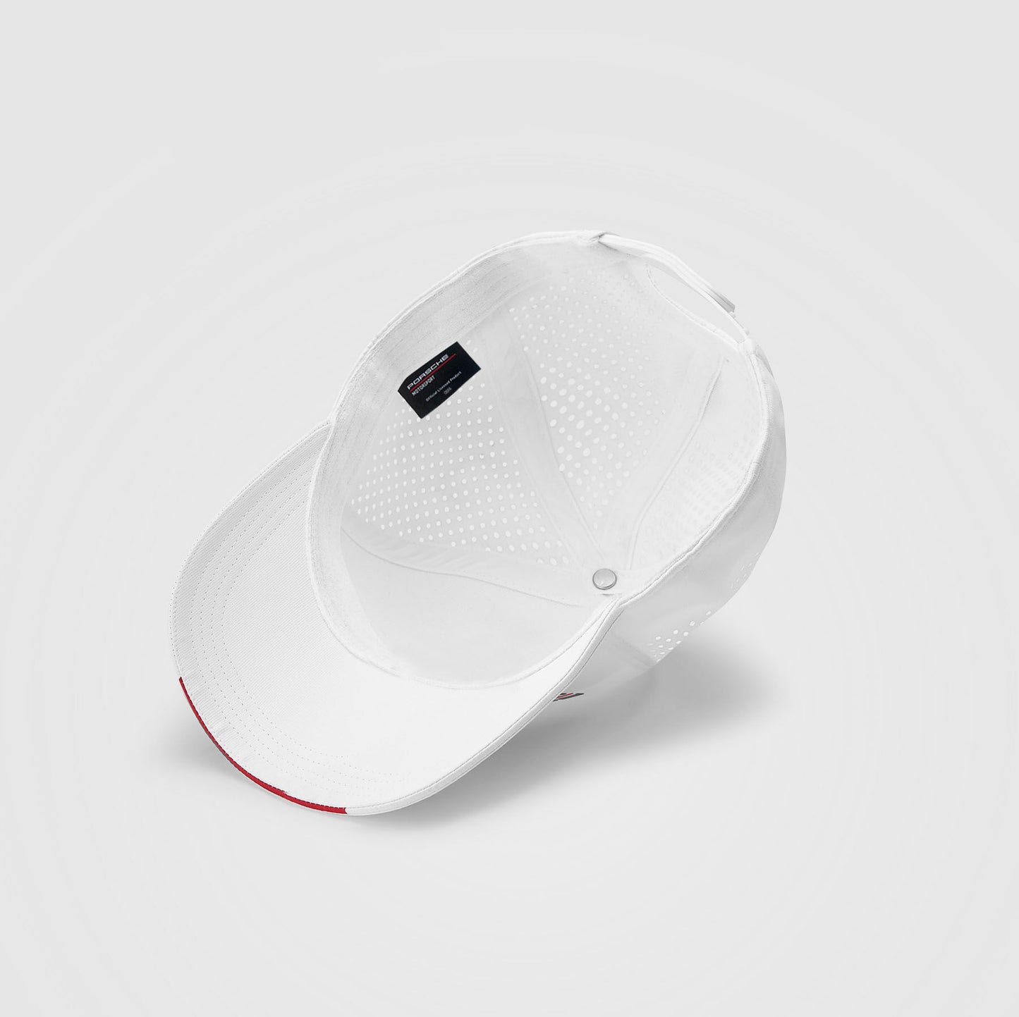 Porsche Motorsport White Snapback Baseball Cap
