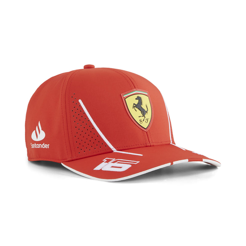 Ferrari Official Team Charles Leclerc Baseball Cap by Puma