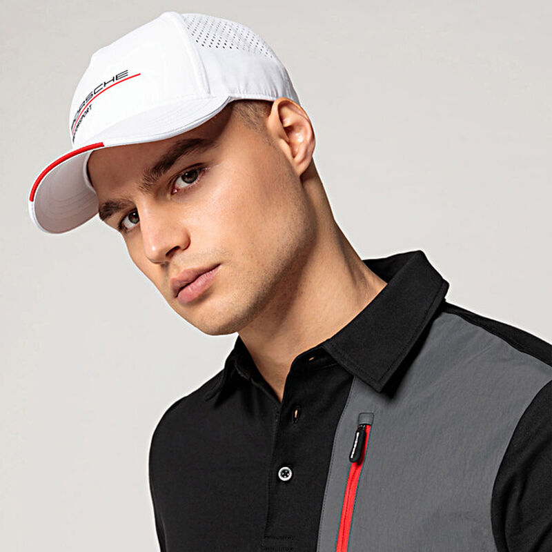 Official Porsche Motorsport White Adjustable Baseball Cap
