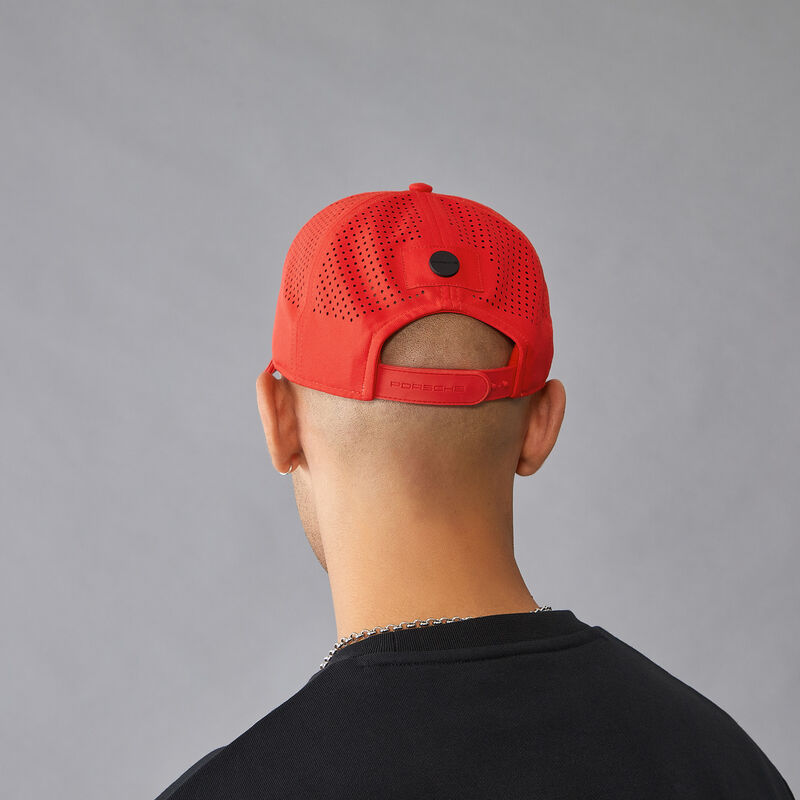 Porsche Motorsport Official Red Snapback Baseball Cap