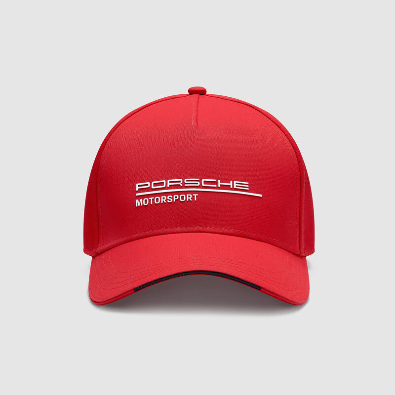 Porsche Motorsport Official Red Snapback Baseball Cap