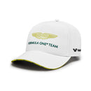 Official Aston Martin F1 White Team Baseball Cap