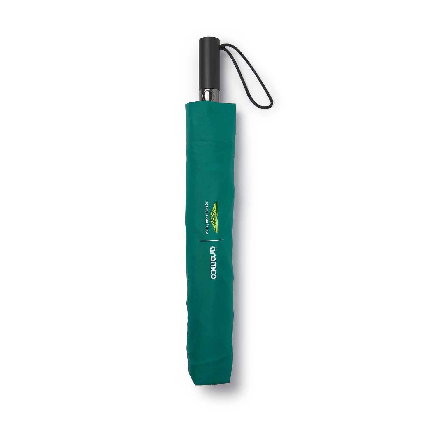Aston Martin F1 Official Compact Telescopic Green Umbrella