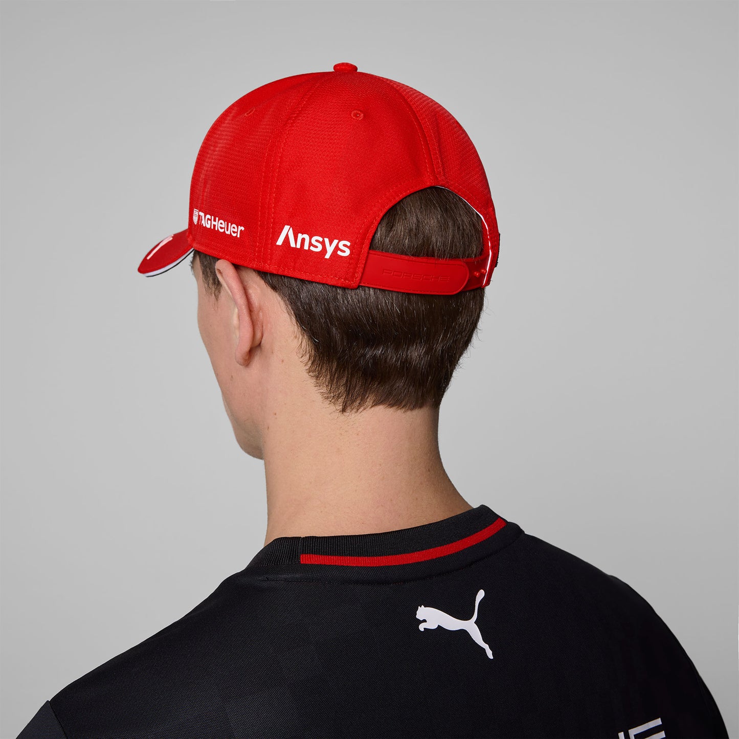 Official Porsche Motorsport Red Adjustable Cap by Puma