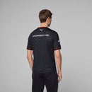 Official Porsche Motorsport Men's Official Black T-Shirt by Puma