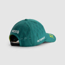 Aston Martin F1 Official Fernando Alonso Driver Cap - Green