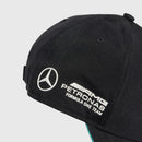 Official Mercedes AMG Petronas 2025 F1 Team Baseball Cap by Adidas - Black