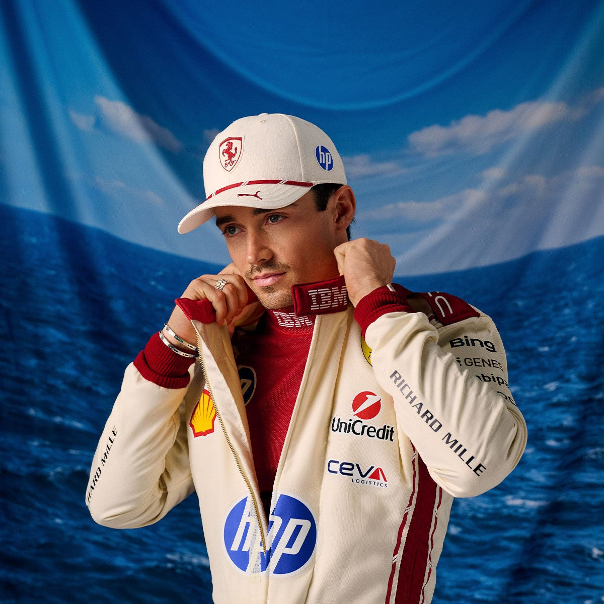 Ferrari Official 2026 Monaco Special Edition Charles LeClerc Cap by Puma