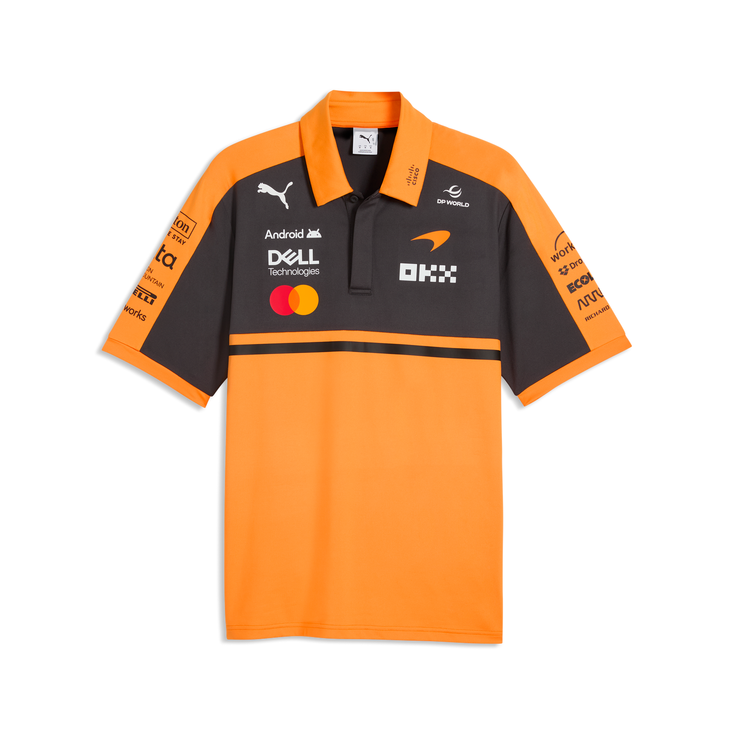 Official 2026 McLaren Racing F1 Men's Team Polo Shirt