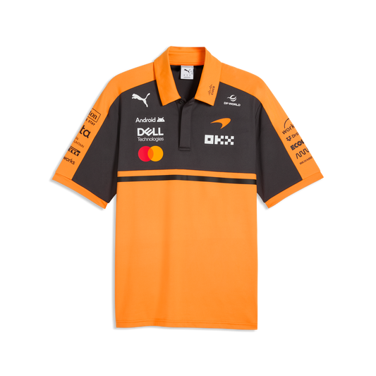 Official 2026 McLaren Racing F1 Men's Team Polo Shirt