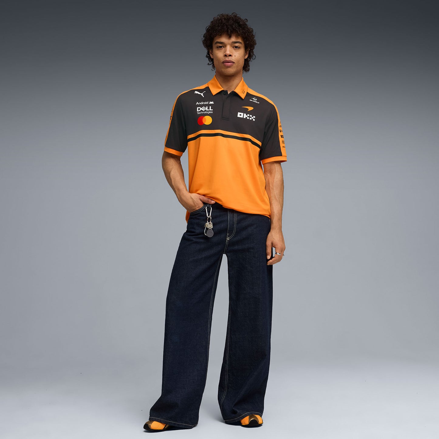 Official 2026 McLaren Racing F1 Men's Team Polo Shirt