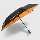 McLaren Official Compact Telescopic Black Racing Umbrella