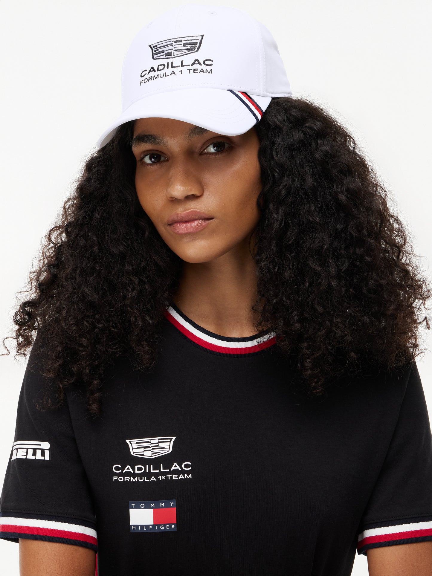 Cadillac F1 Team Tommy Hilfiger White Baseball Cap
