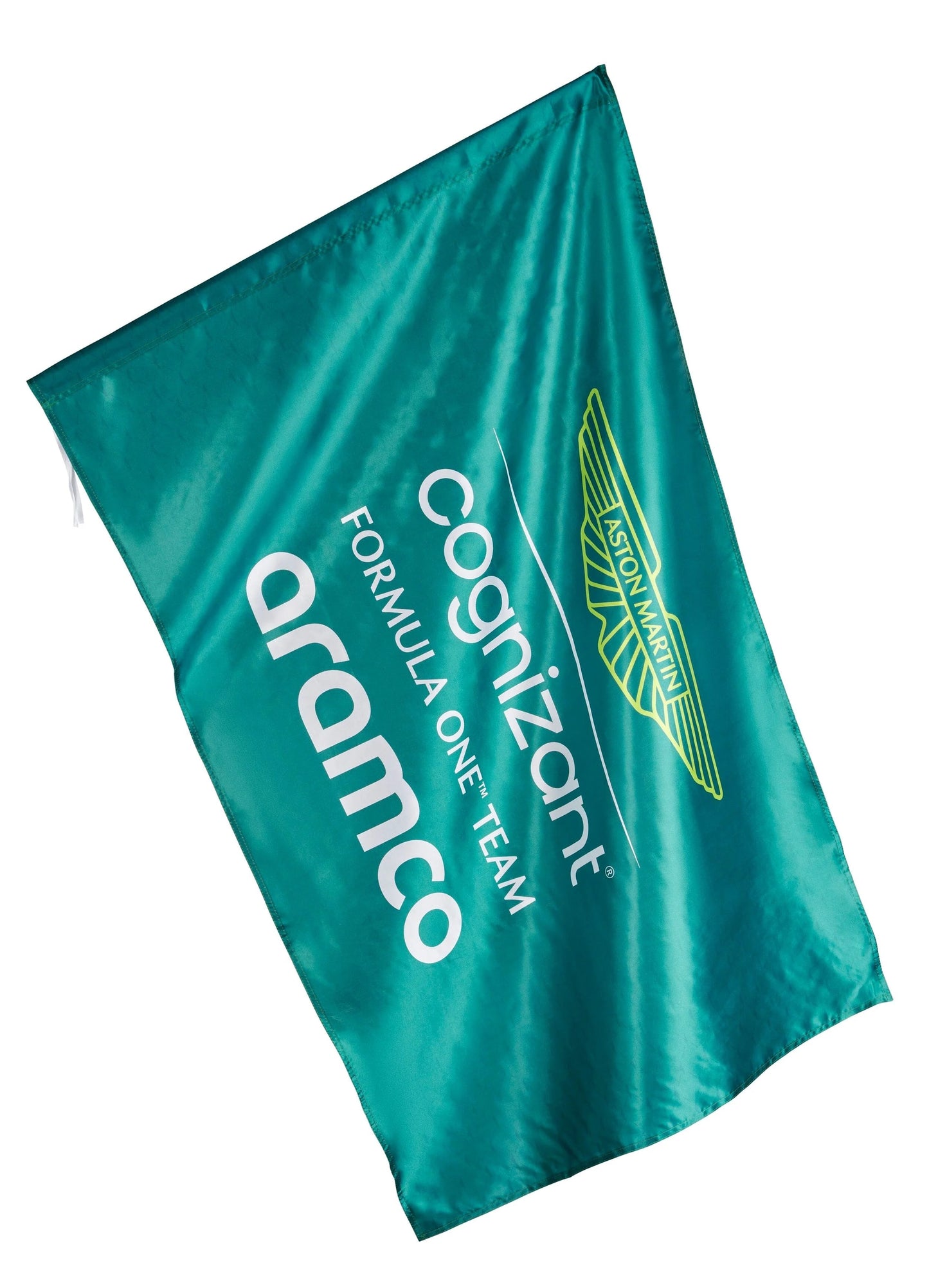 Official Aston Martin Aramco Formula One Team Flag