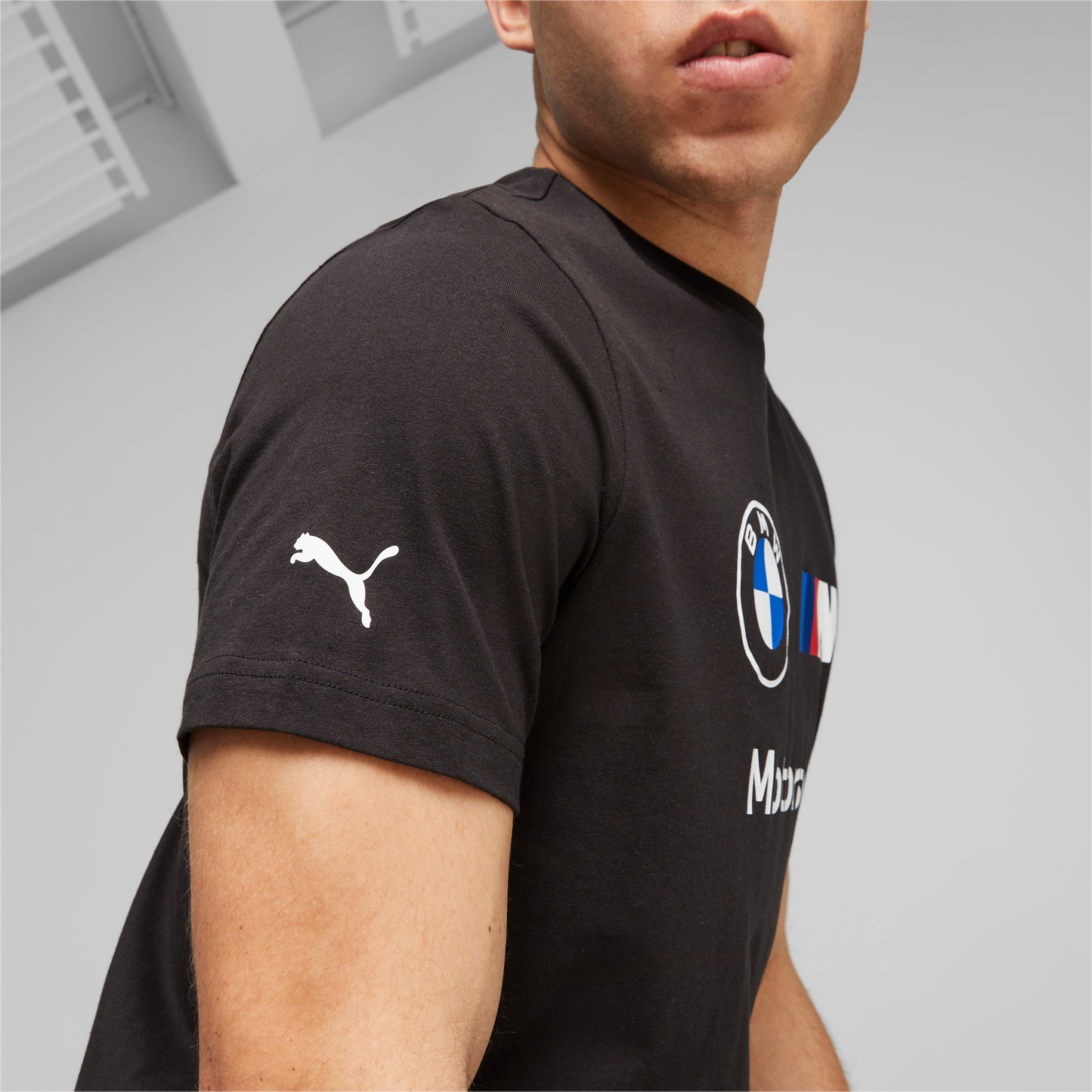BMW M Sport Motorsport Men's Logo T-Shirt by Puma