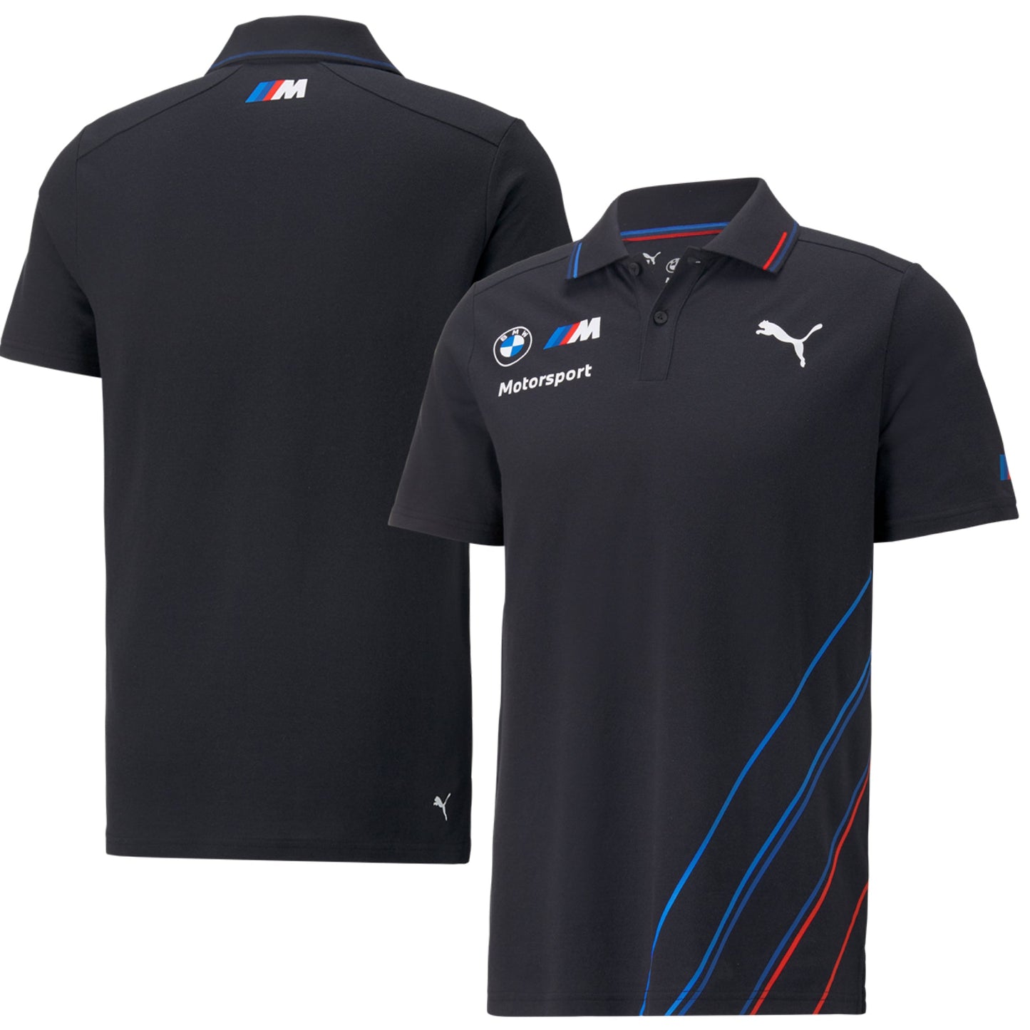BMW M-Sport Motorsport Men's Cotton Polo Shirt by Puma