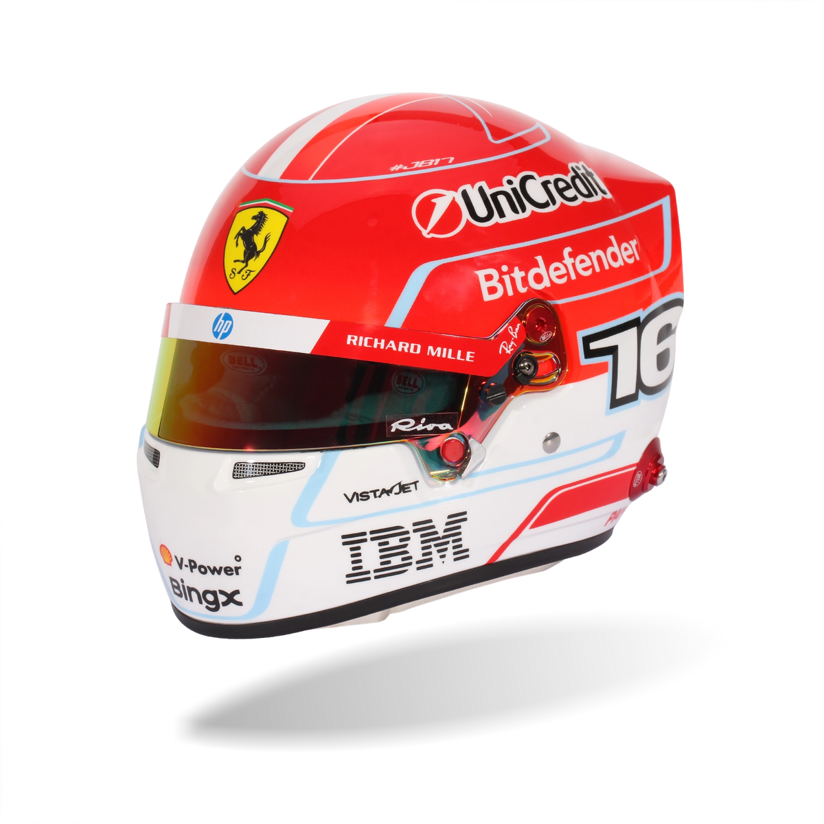 Charles Leclerc Ferrari F1 2026 1:2 Scale Replica Helmet by Bell