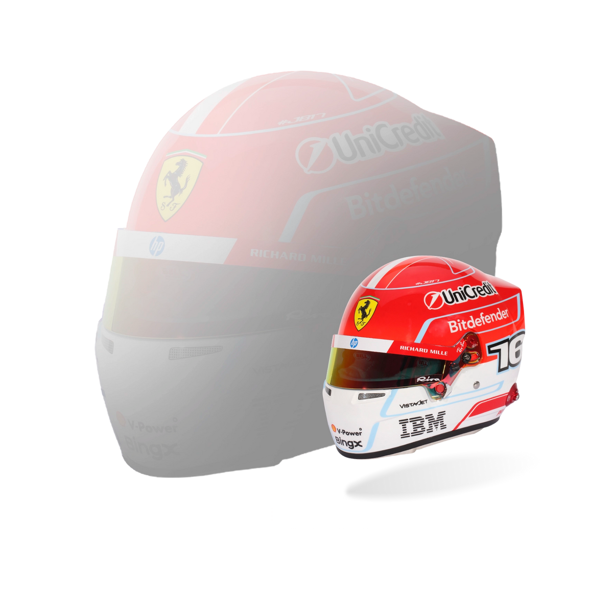 Charles Leclerc Ferrari F1 2026 1:2 Scale Replica Helmet by Bell