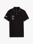Cadillac F1 Team Tommy Hilfiger Black Polo Shirt
