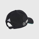 Official Mercedes AMG Petronas 2025 F1 Team Baseball Cap by Adidas - Black