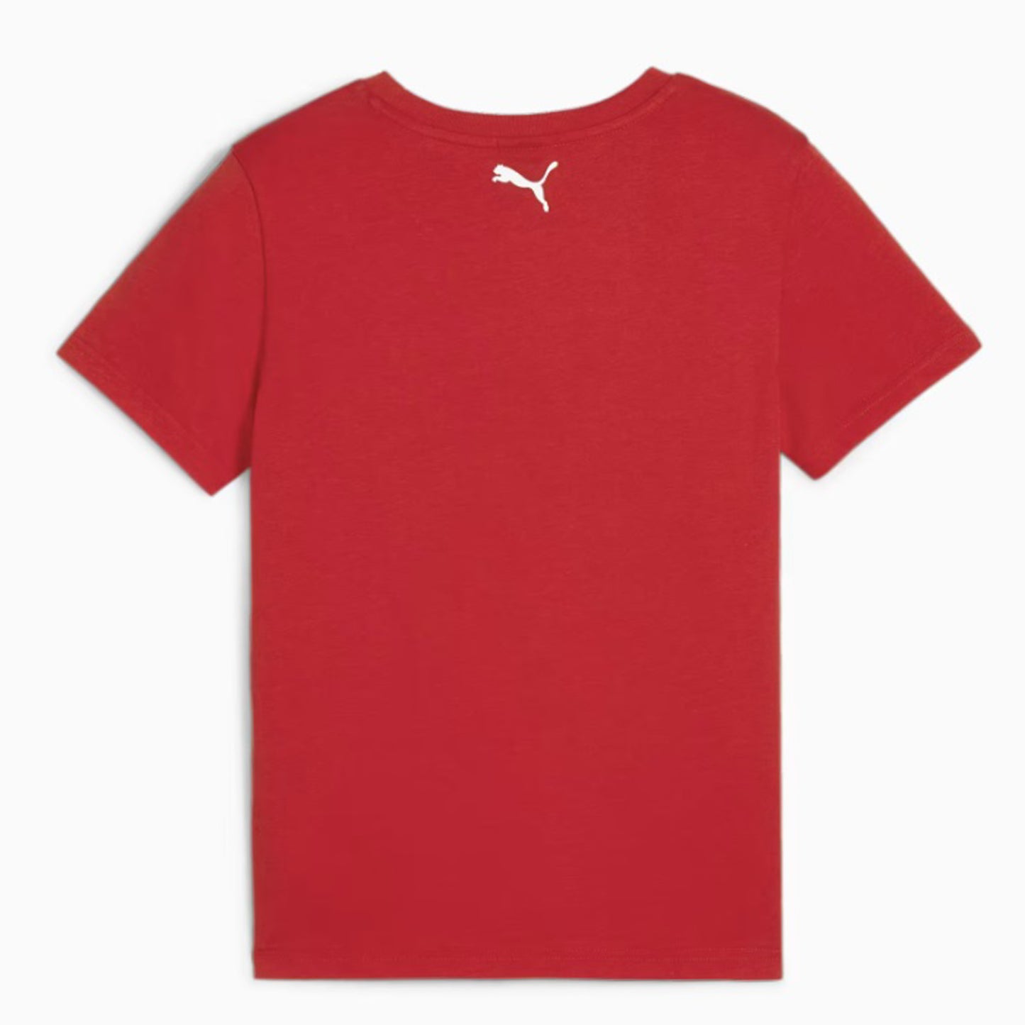 Official Ferrari Kids Shield Logo Red T-Shirt by Puma
