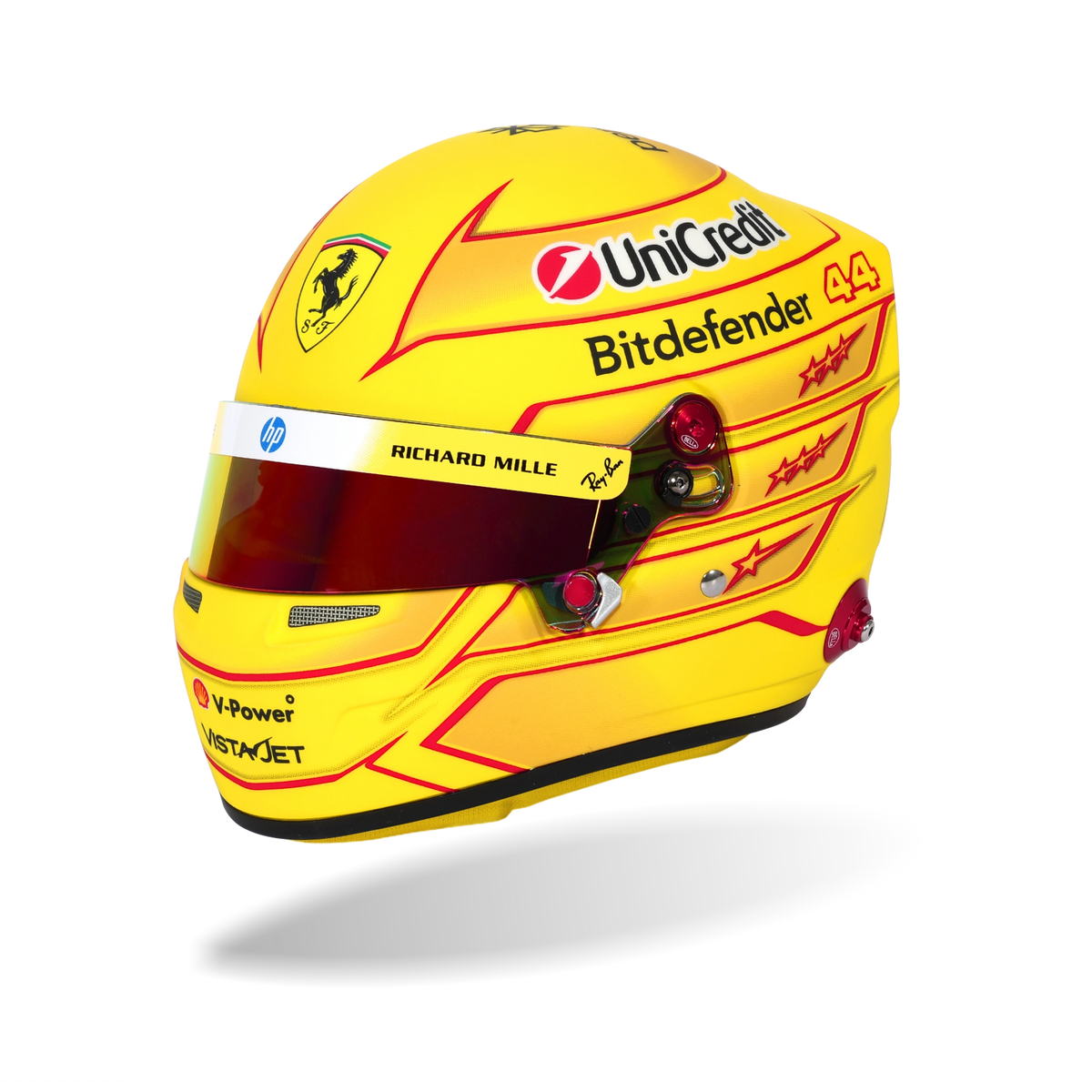 Lewis Hamilton Ferrari F1 2026 1:2 Scale Replica Helmet by Bell