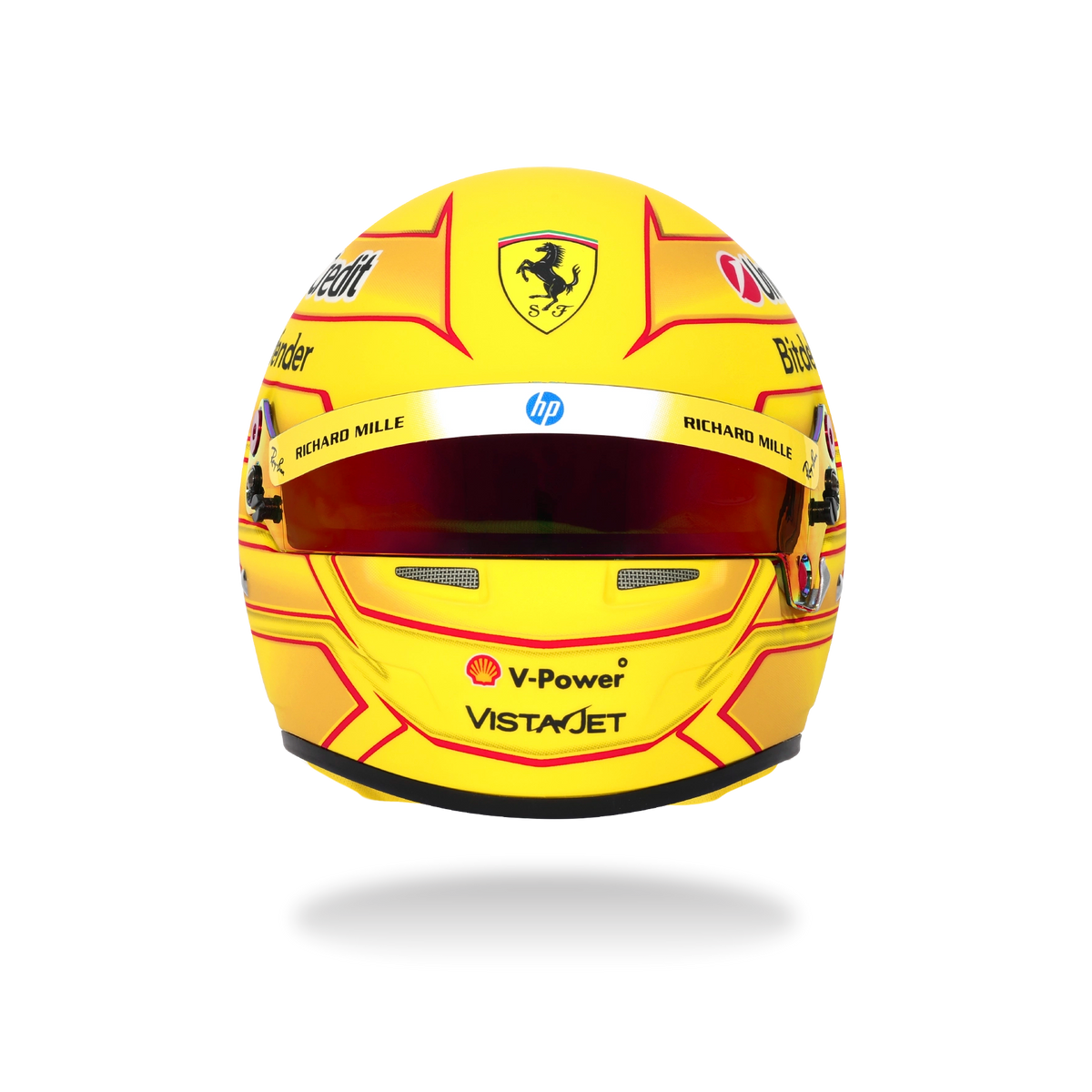 Lewis Hamilton Ferrari F1 2026 1:2 Scale Replica Helmet by Bell